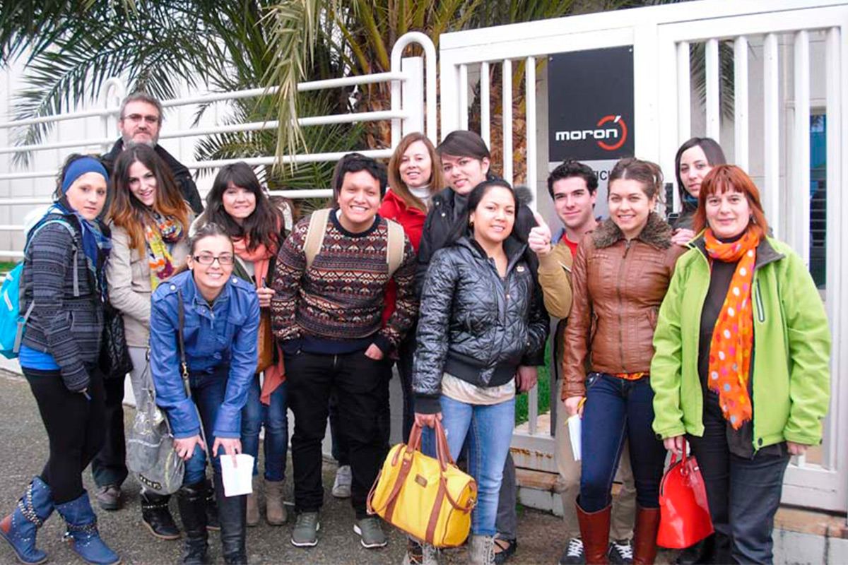Visita a empresa Textil Grupo Morón