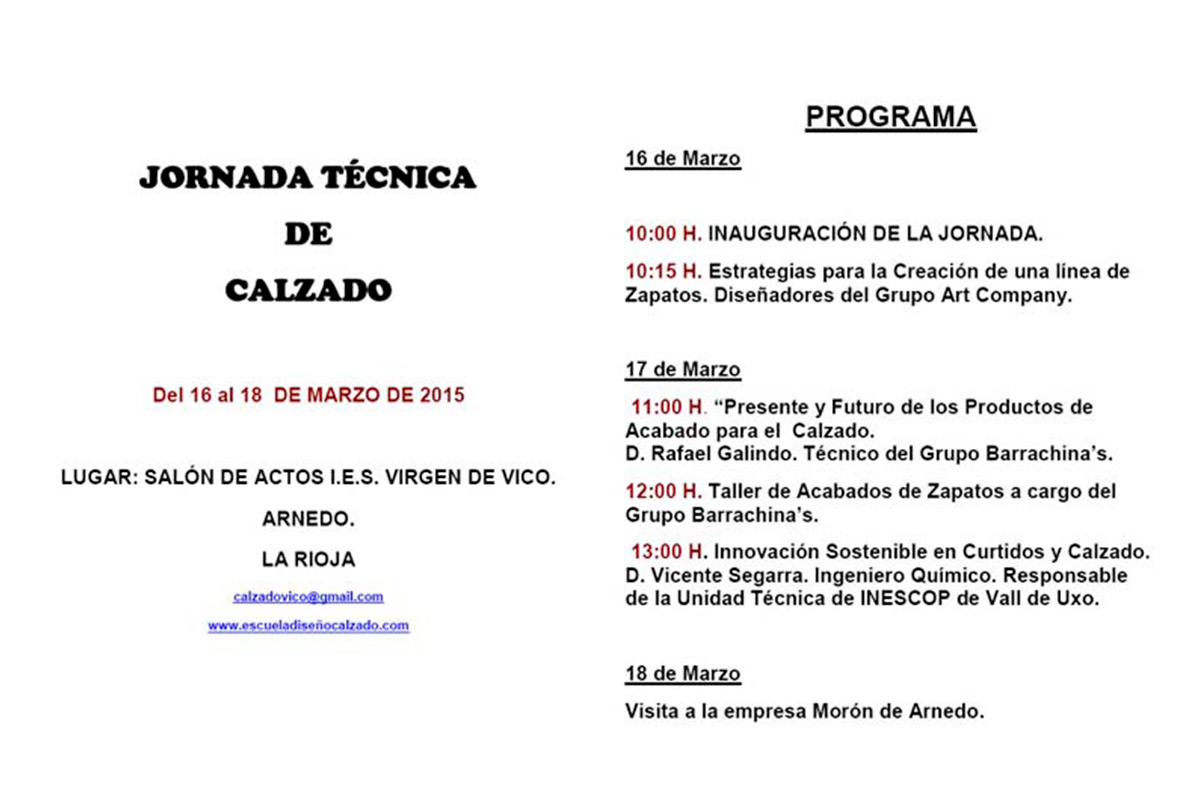 Jornadas Técnicas de Calzado