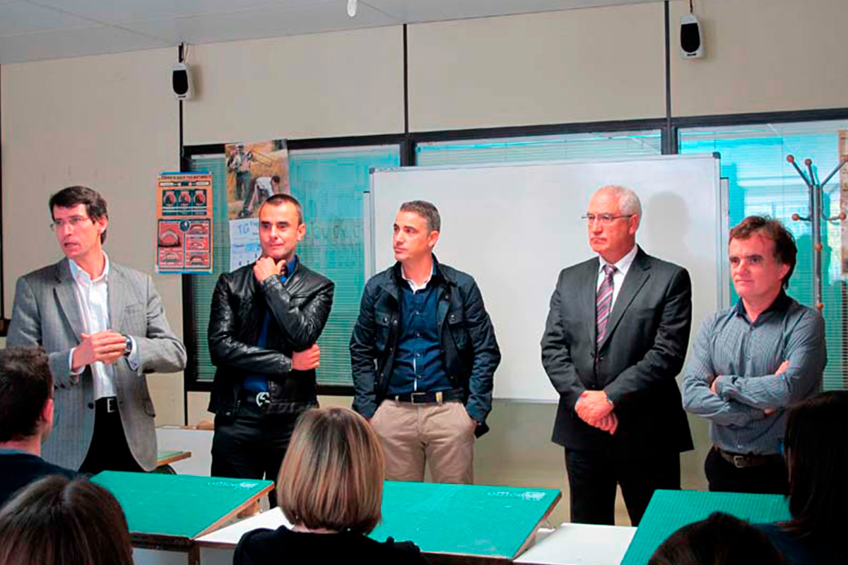 Vista del Consejero de Educación D. Gonzalo Capellán