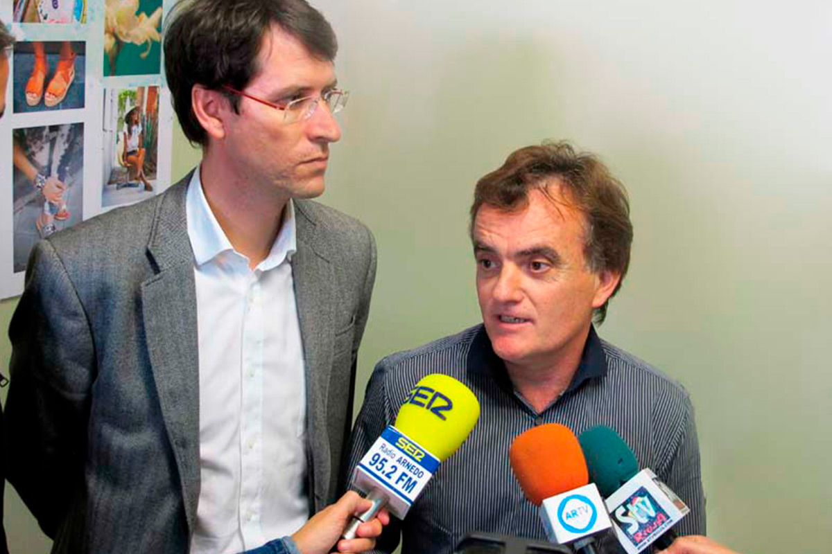 Vista del Consejero de Educación D. Gonzalo Capellán