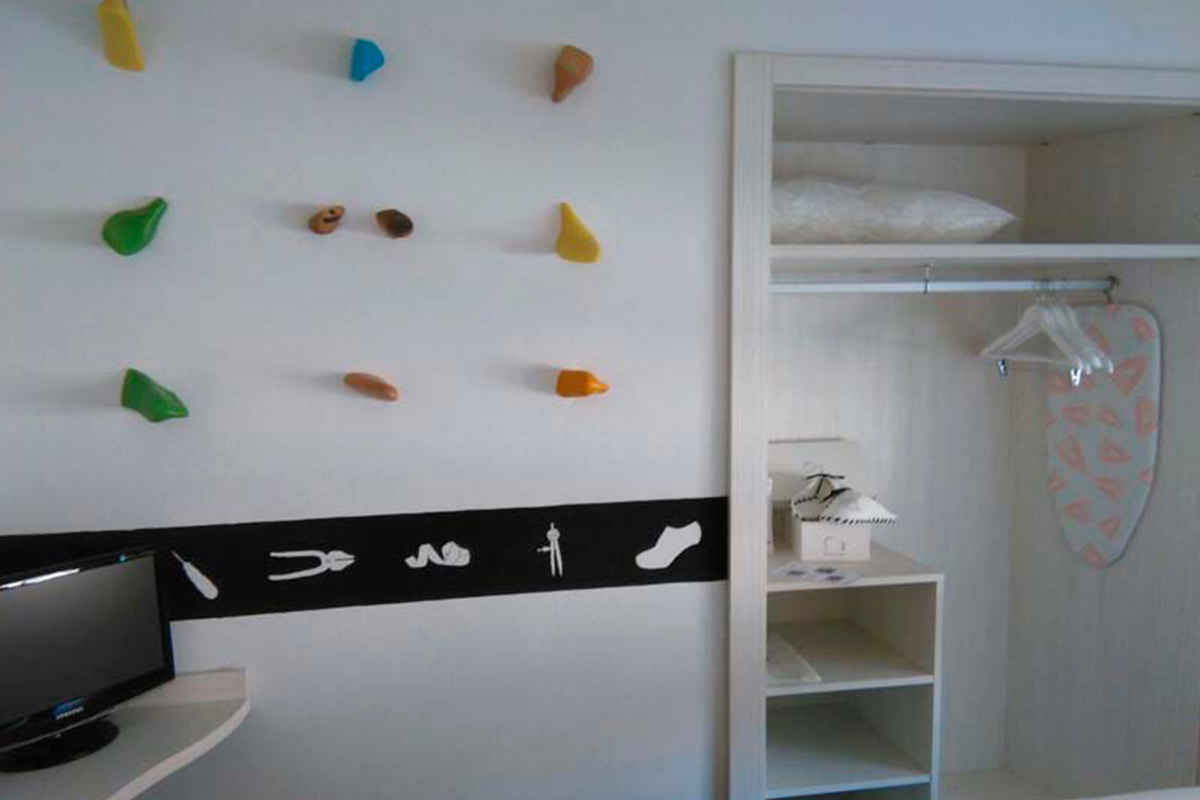 Habitación diseñada por los alumnos del ciclo de grado superior