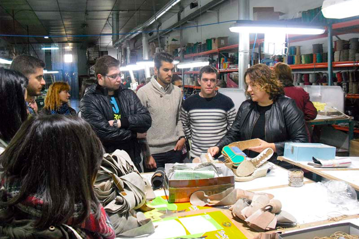 Visita a la empresa Calzados Gaimo