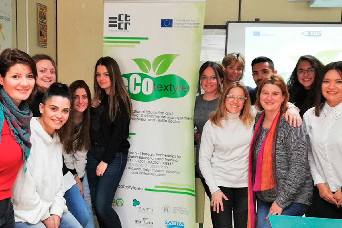 Presentación de la plataforma online ECOTEXTYLE