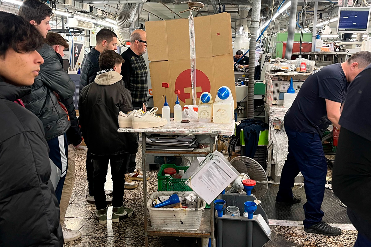 Visita a Calzados Callaghan