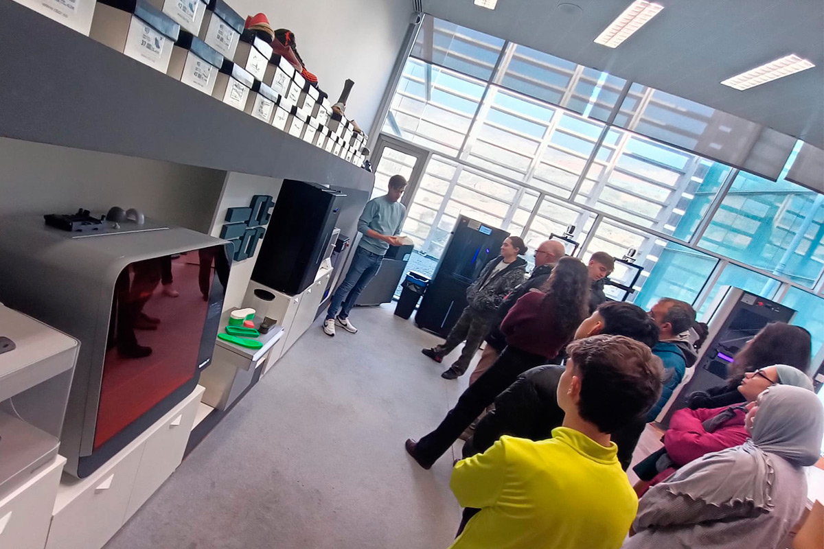 Visita al Centro Tecnológico del calzado. CTCR