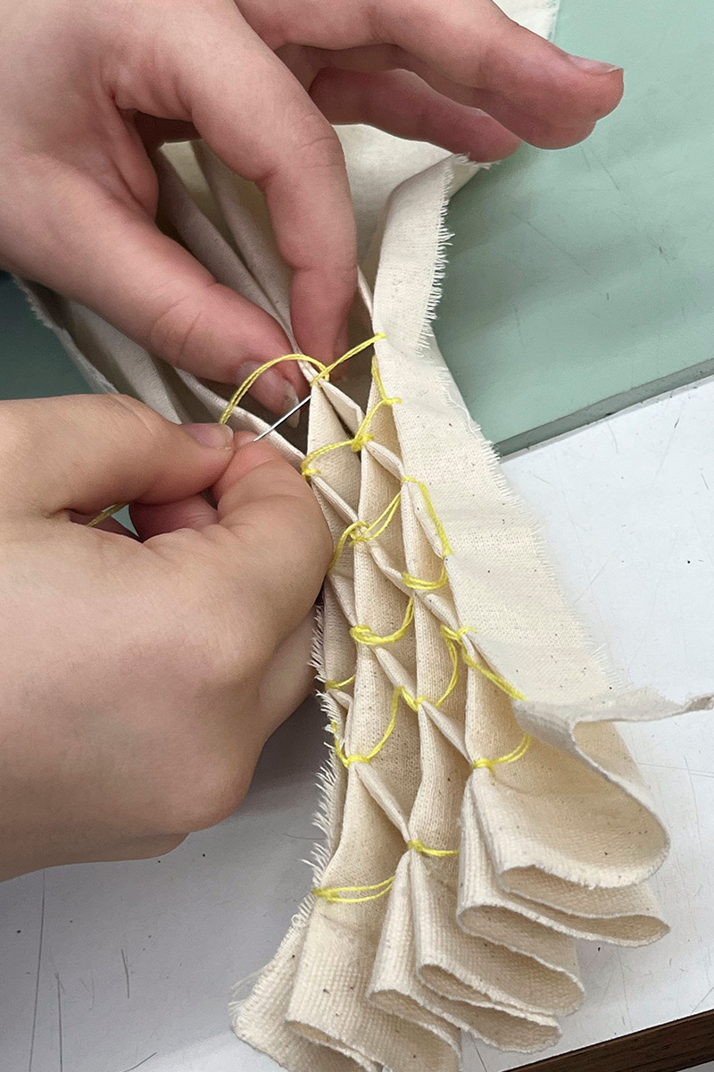 El arte del shibori inspira a nuestro alumnado